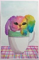 Rainbow bunny
